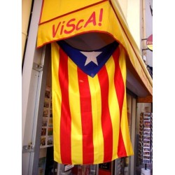 Flag catalan independent