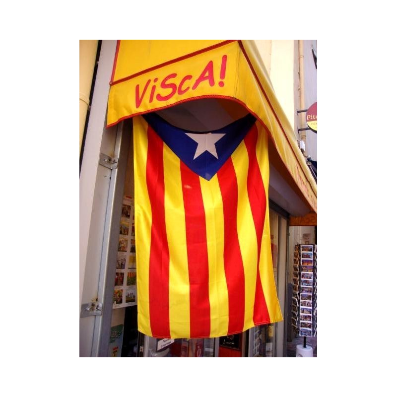 Bandiera Estelada In Vendita, Bandiera Stellata Blu Della Catalogna - Foto 6