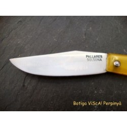 Ganivet català fulla 8cm Ripollès Pallarès mànec de silicona