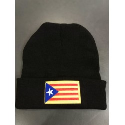cap with catalan flag of independence