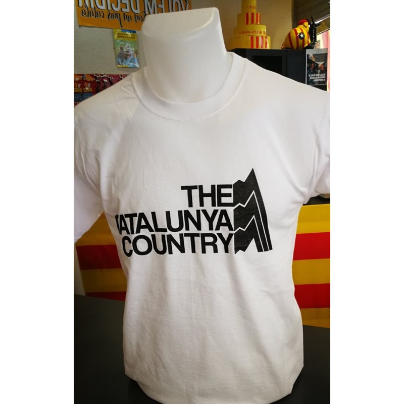 Tee-shirt blanc The Catalunya Country