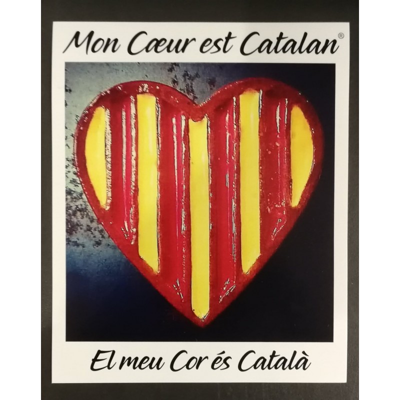 Adhesiu El meu cor és català