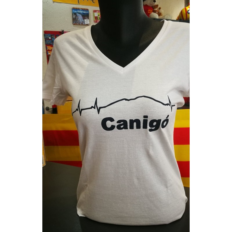 Tee-shirt woman Canigó white