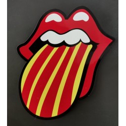 Sticker  tongue catalan