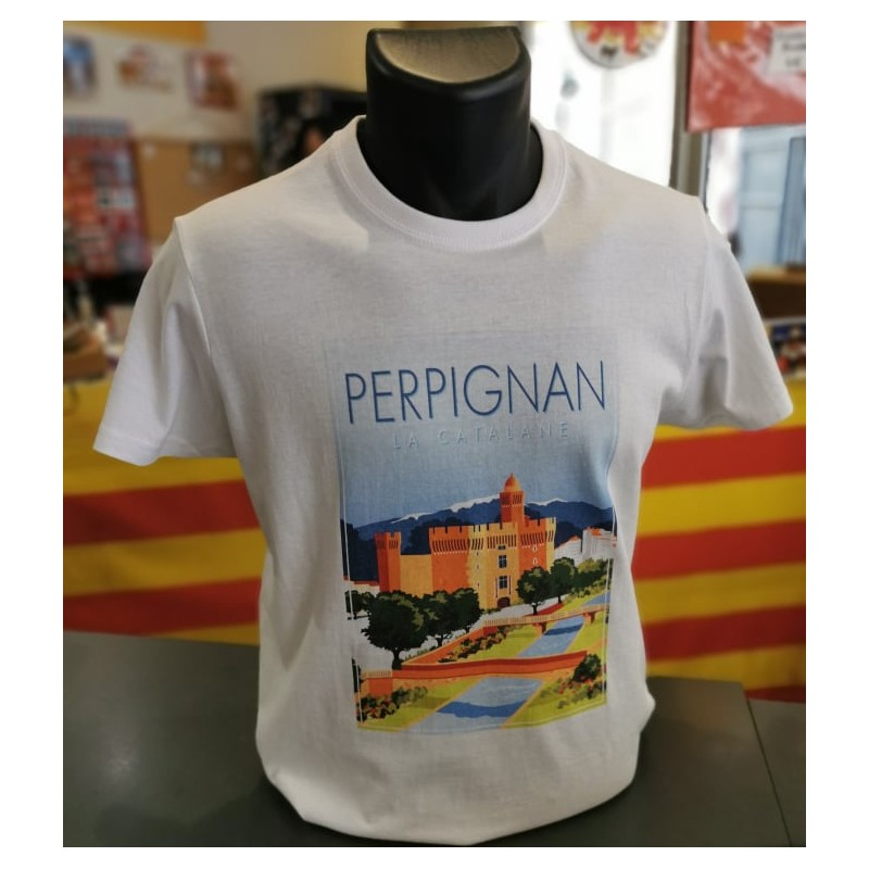 Tee-shirt Castillet Perpignan