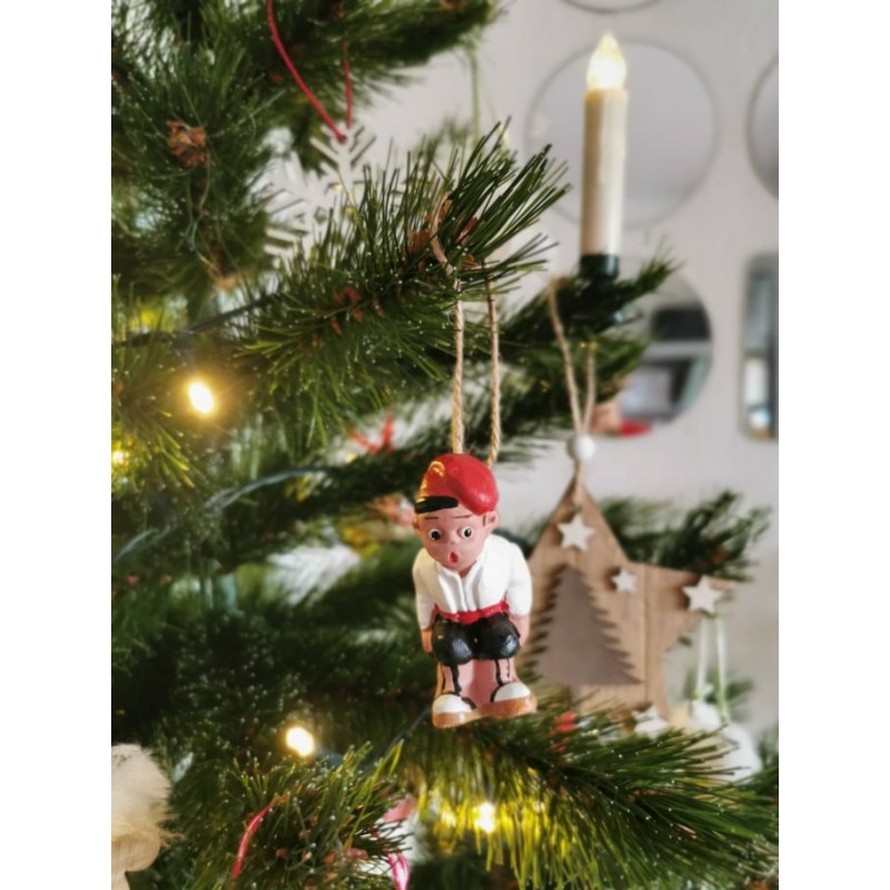 Caganer per penjar a l'arbre de Nadal