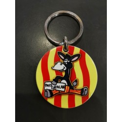 Key ring catalan donkey