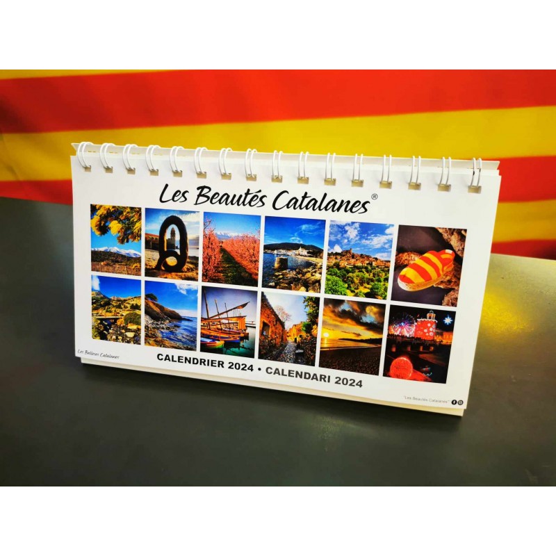 Calendar 2024 Les beautés catalanes