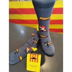 Catalans socks with donkey