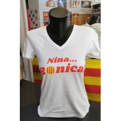 Tee-shirt Nina bonica blanc