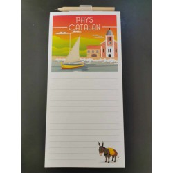 Magnetic notepad Pays Catalan