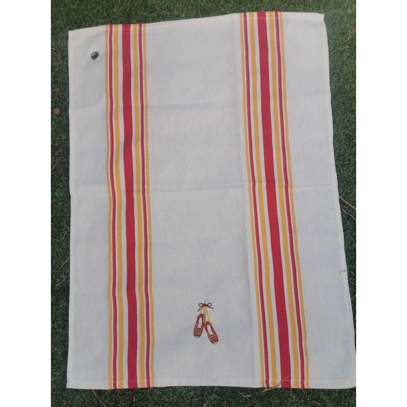 Tea towel with the catalan shoes