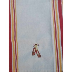 Drap de cuina brodat amb les vigatanes