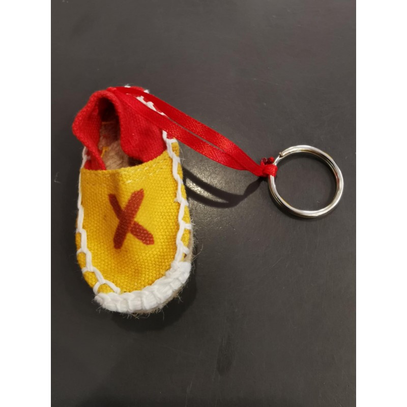 Porte-clés espadrille