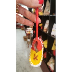 Porte-clés espadrille