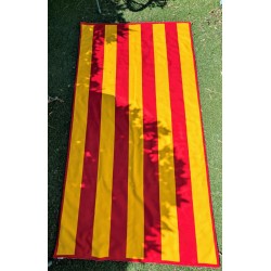 Tovallola de platja amb la senyera