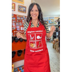 Apron red Régime catalan