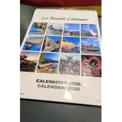 Calendrier 2026 mural Les beautés catalanes A3
