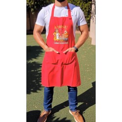 Apron red Cuina catalana