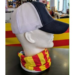 Casquette Canigó trucker bleu marine/blanc