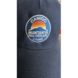 Casquette Canigó trucker bleu marine/blanc
