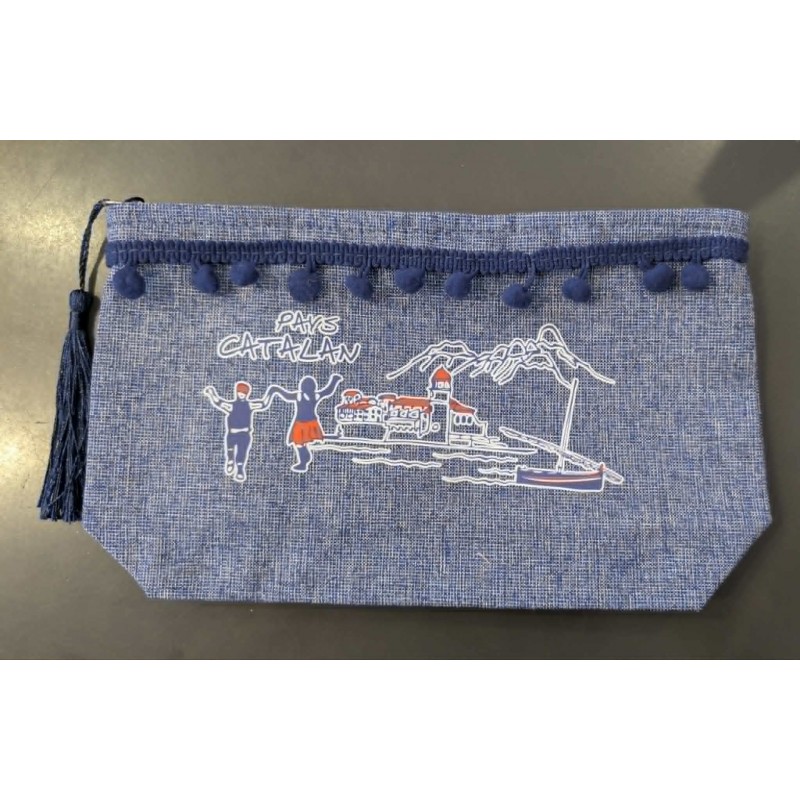 Pochette Pays catalan bleue