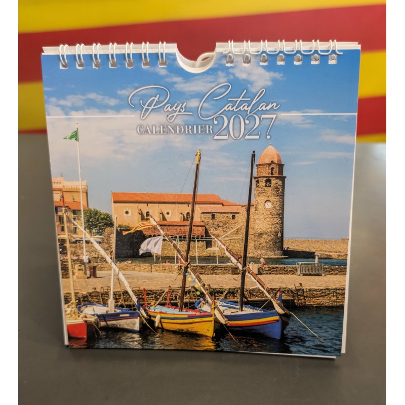 Calendrier de bureau 2027 Pays catalan