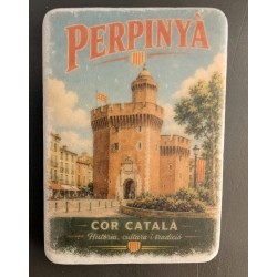 Magnet Perpinyà en marbre