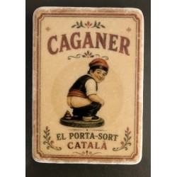 Marble Magnet of the caganer