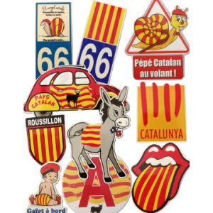 Autocollants Stickers catalans 